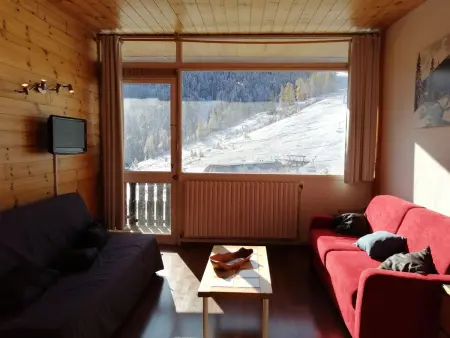 Appartement 6 pers rénové, balcon sud face aux pistes : photo 14