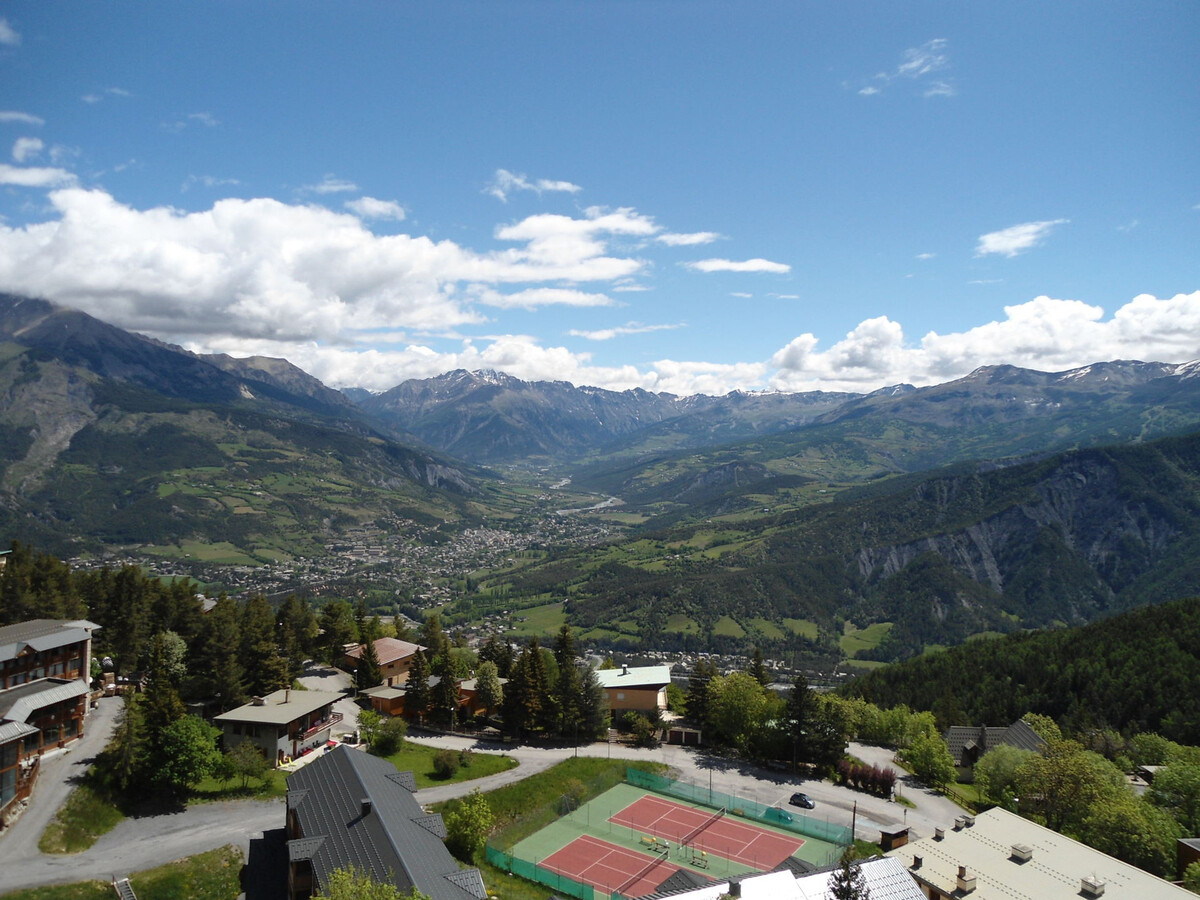 Studio 4 pers. Pra-Loup 1600 : balcon vue vallée - Photo 6