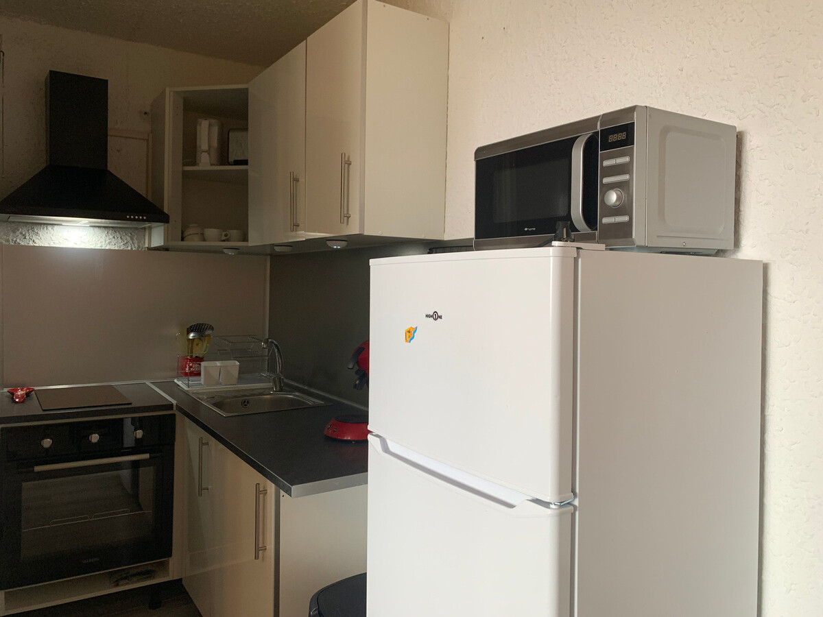 Studio rénové 26m² balcon à Pra-Loup, 100m du télésiège - Photo 9