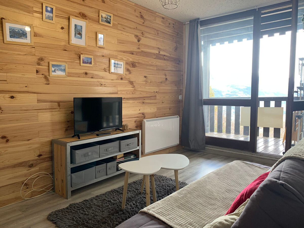 Studio rénové 26m² balcon à Pra-Loup, 100m du télésiège - Photo 10