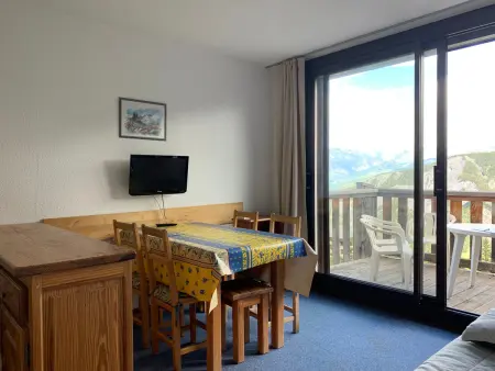 Studio 5 pers. avec balcon, vue vallée à Pra-Loup 1500 : photo 10
