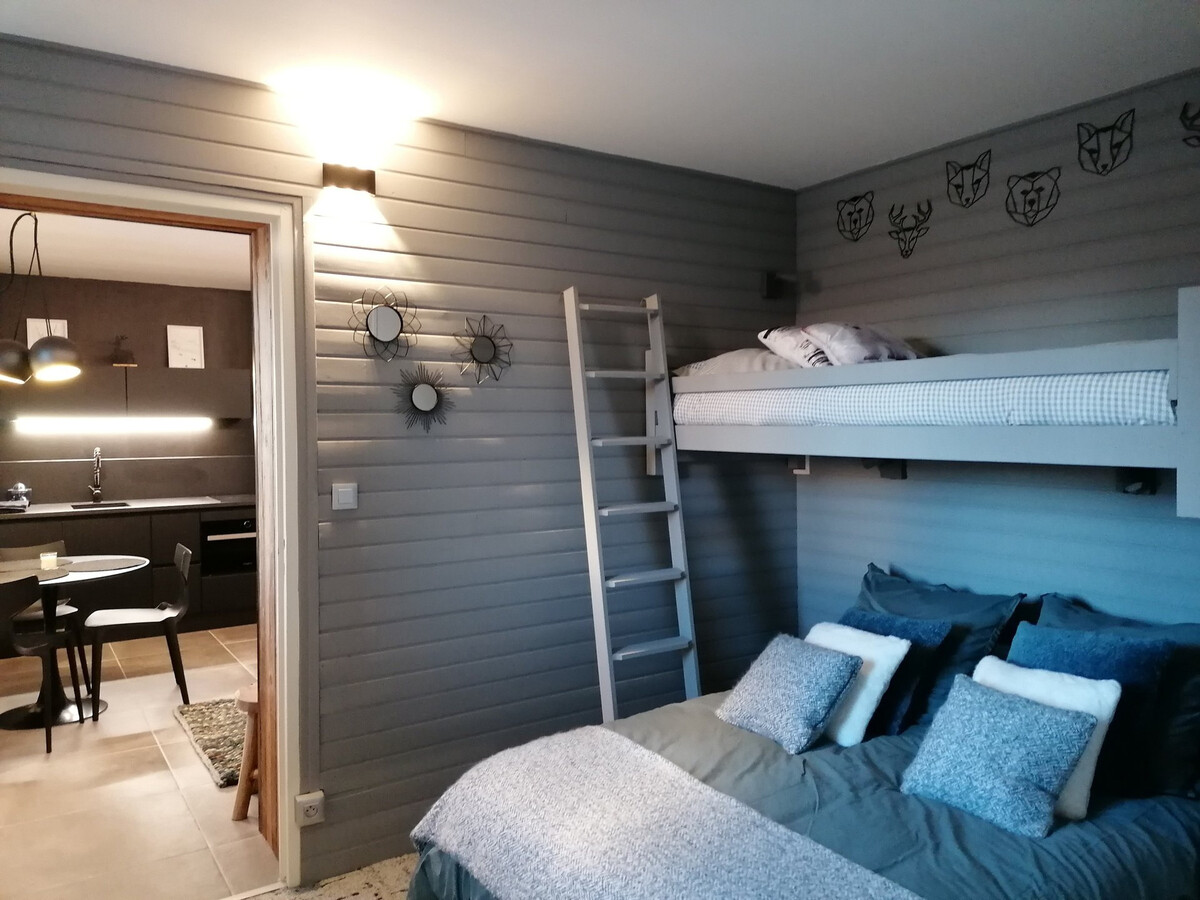 Appartement 2 pièces rénové sur pistes à Pra-Loup - Photo 3