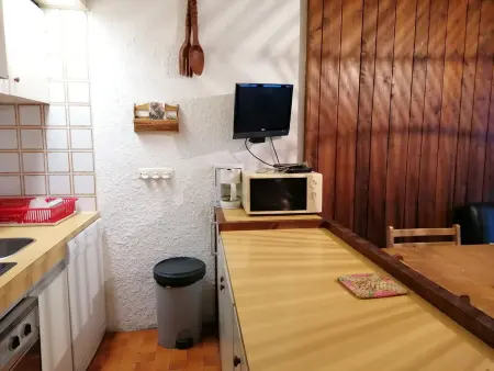 Studio 4 pers. Pra-Loup, balcon sud, parking : photo 11