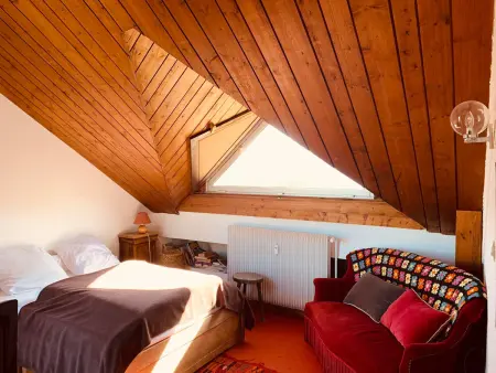 Location appartement à Pra Loup, Appartement 4 pers, 2 pièces avec balcons, vue montagne, parking, Praloup