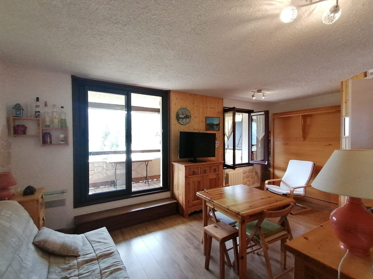 Studio 5 pers. rénové avec balcon à Pra-Loup - Photo 1