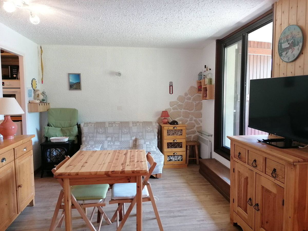 Studio 5 pers. rénové avec balcon à Pra-Loup - Photo 7