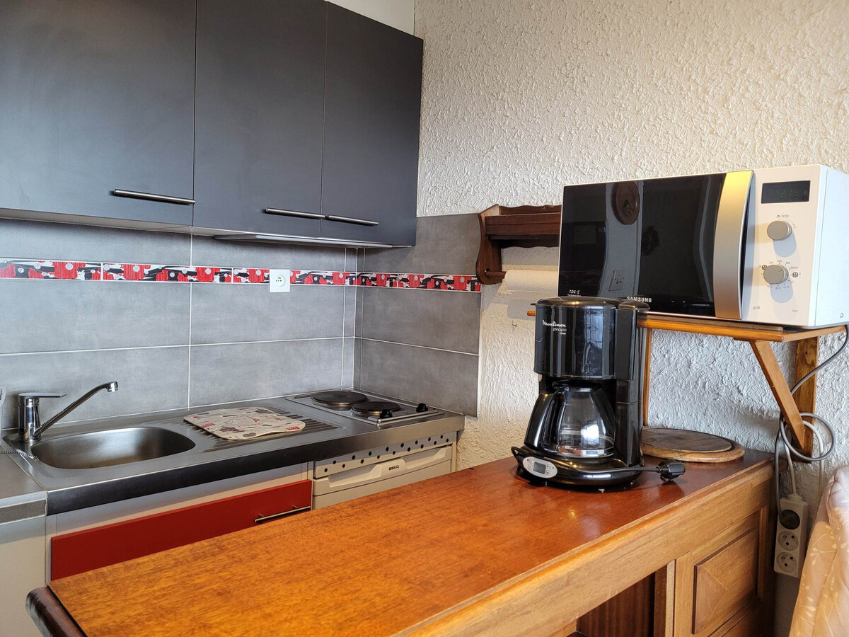 Studio 4 personnes Pra-Loup, balcon vue vallée - Photo 11