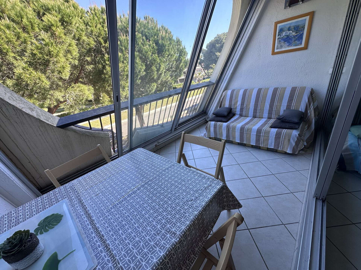 Studio vue mer avec terrasse 8m², piscine, parking - Photo 6