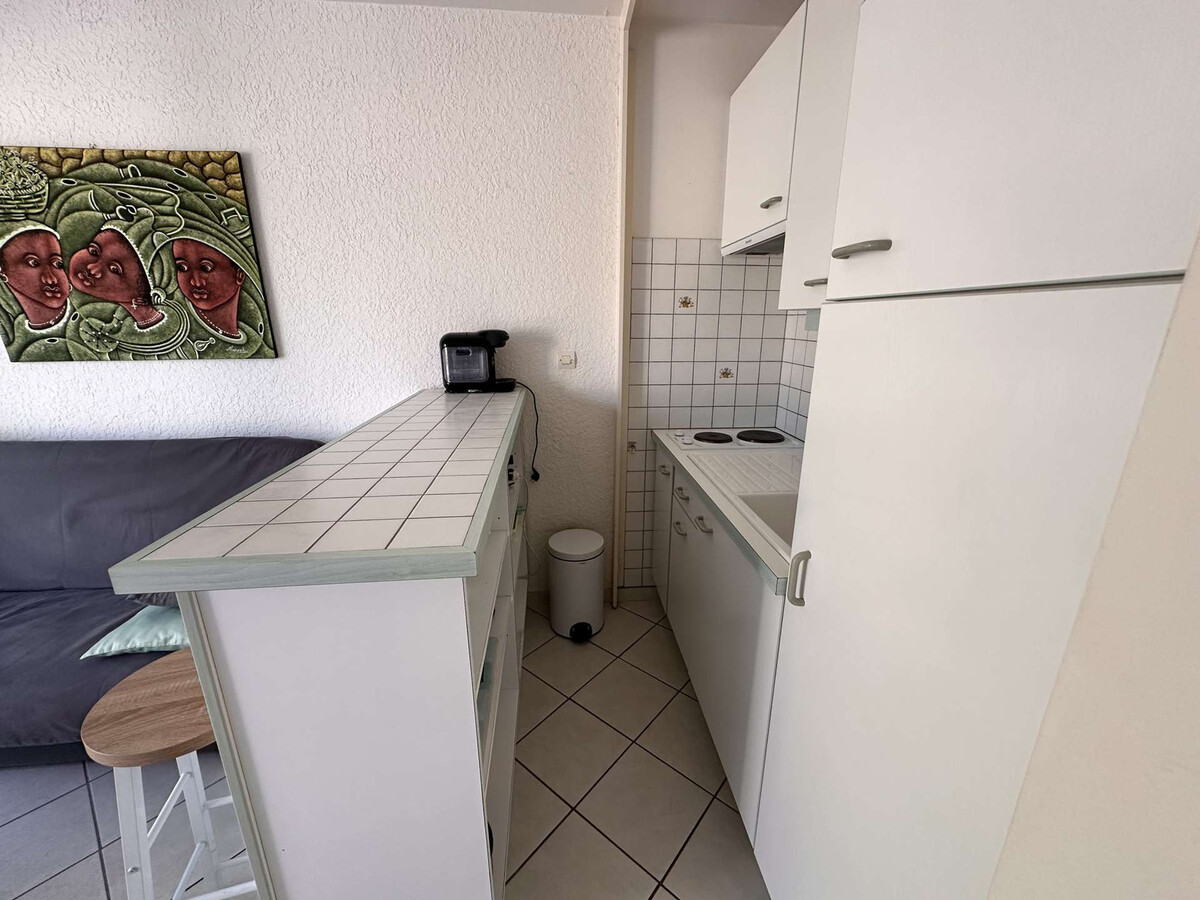 Studio vue mer avec terrasse 8m², piscine, parking - Photo 16