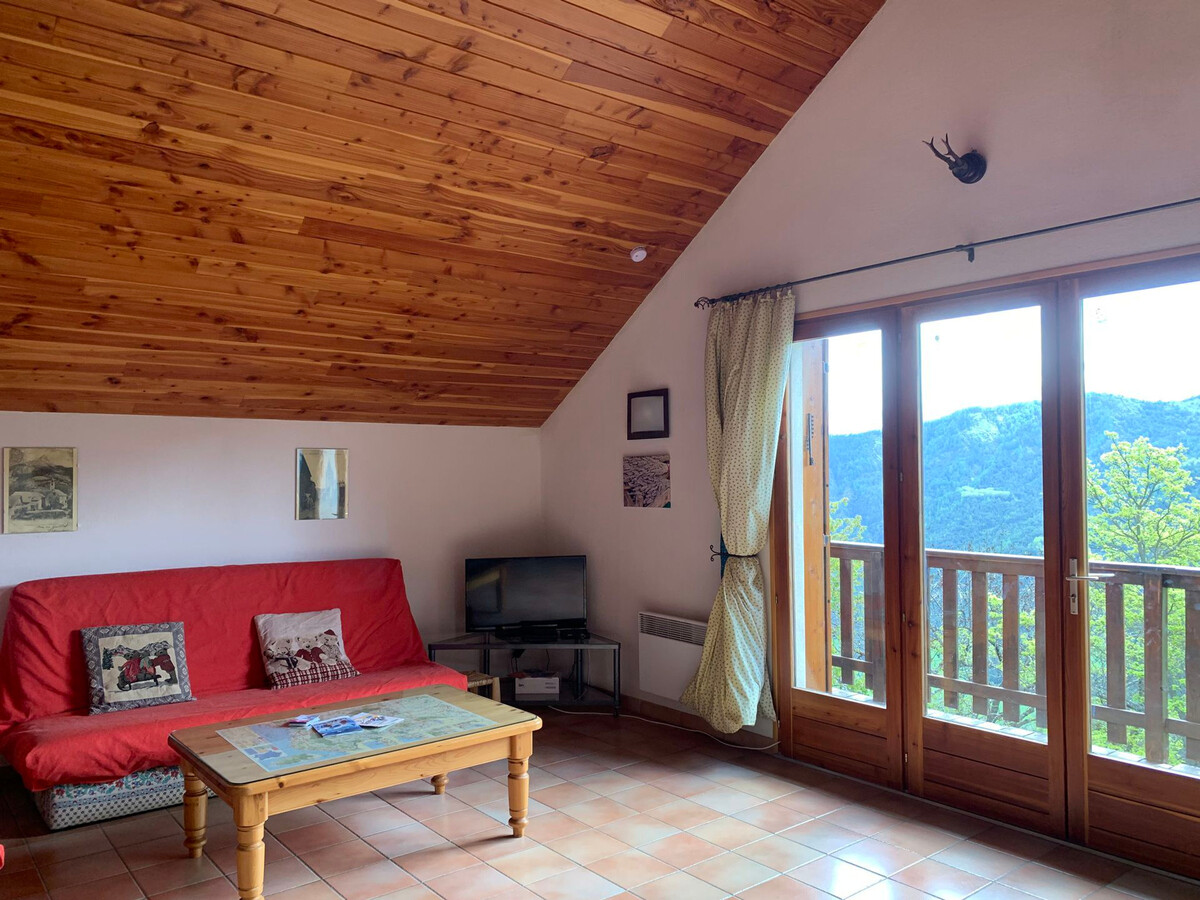 Chalet 8 pers. Pra-Loup, vue montagne et balcon - Photo 8