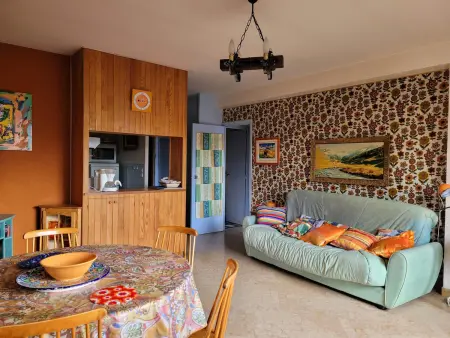 Location appartement à Pra Loup, Appartement 2 pièces pour 6 pers avec balcon à Pra-Loup