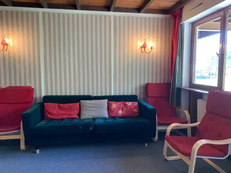 Duplex 3 pièces 6 pers. face aux pistes, terrasse sud : photo 12