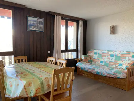 T2 vue vallée à Pra-Loup, 80 m des pistes et parking : photo 7