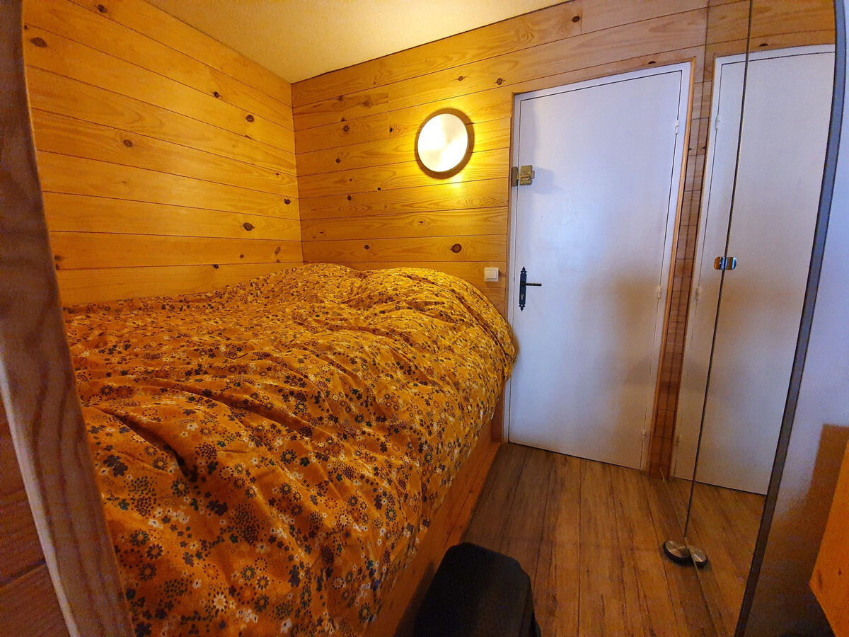 Studio cabine rénové 30m² aux Arcs 2000, balcon vue Mont Blanc - Photo 6