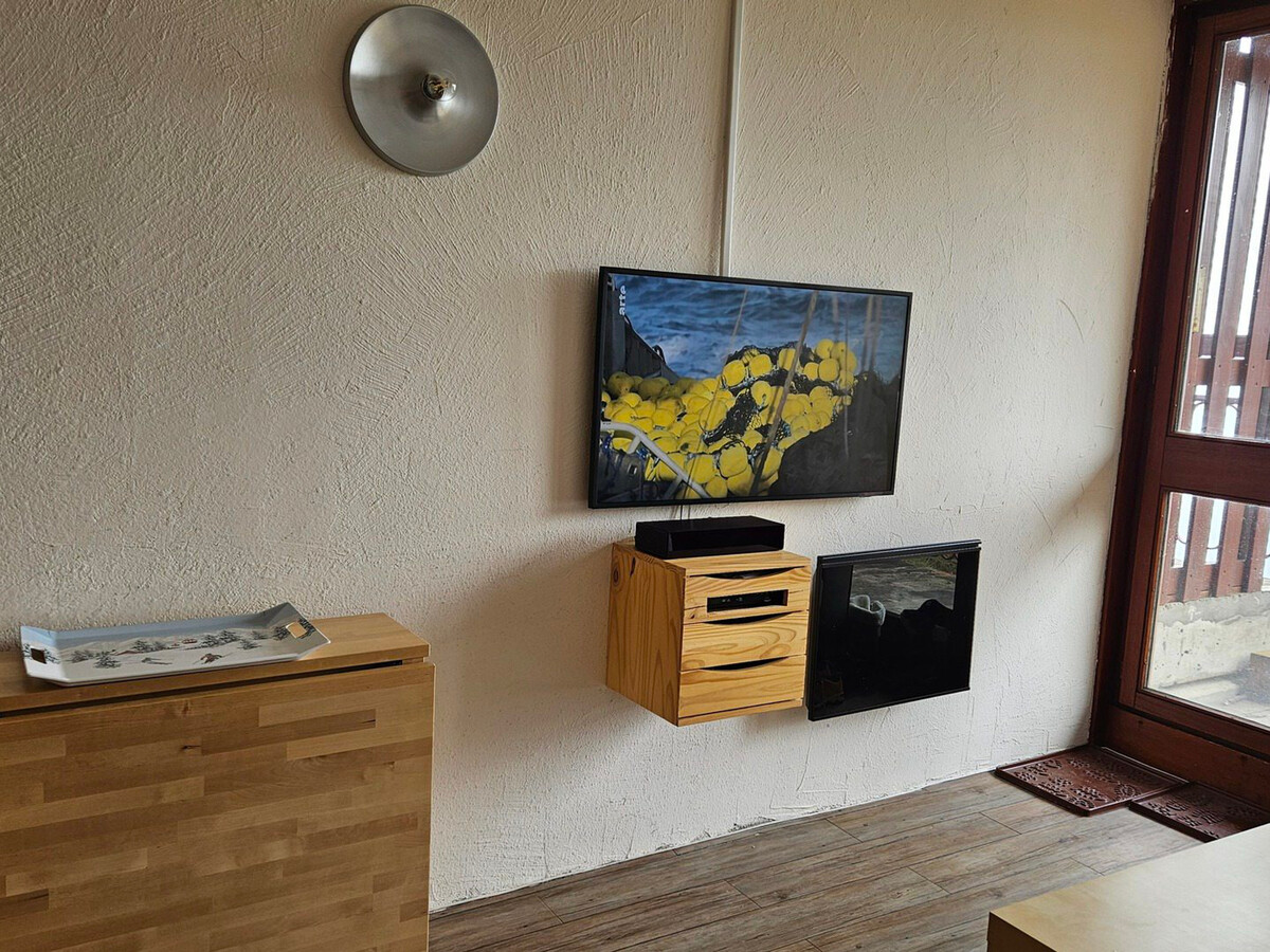 Studio cabine rénové 30m² aux Arcs 2000, balcon vue Mont Blanc - Photo 7