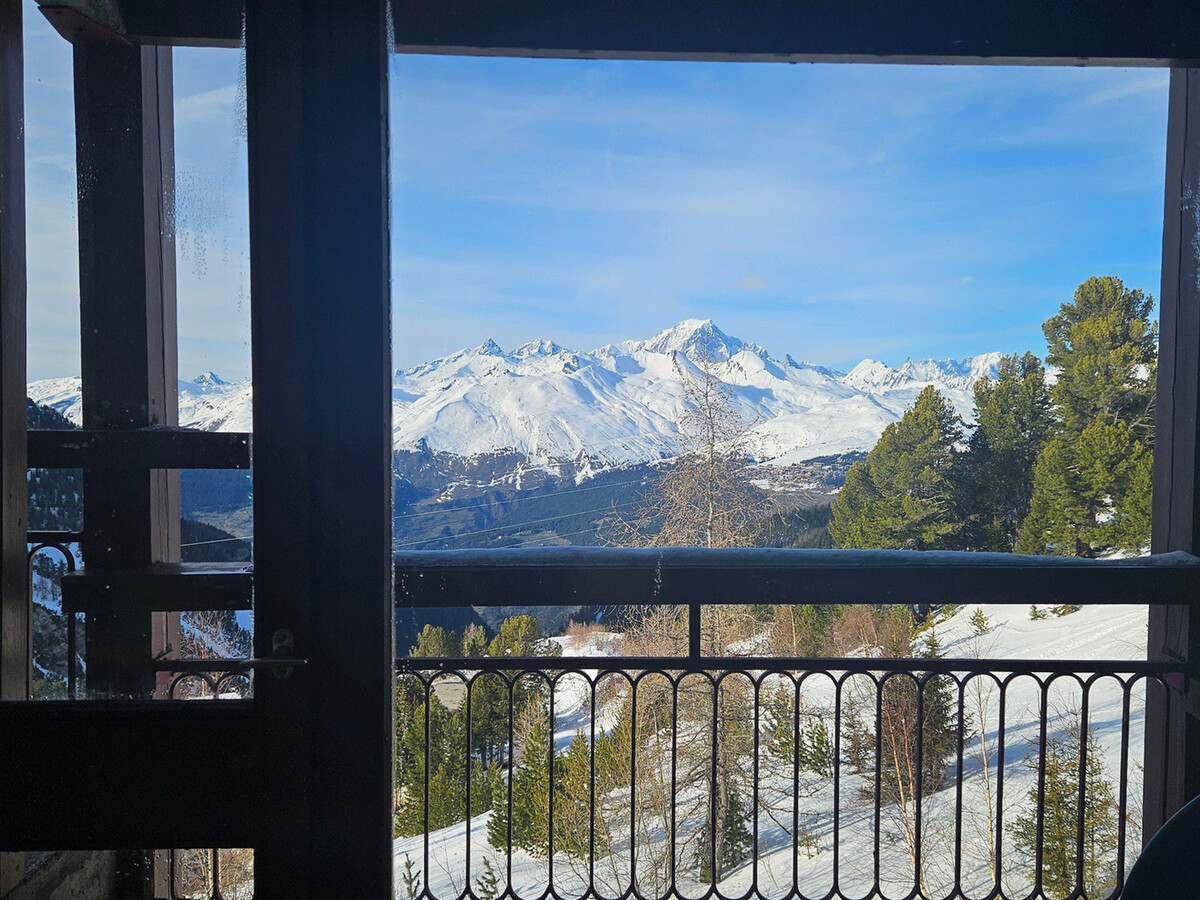 Studio cabine rénové 30m² aux Arcs 2000, balcon vue Mont Blanc - Photo 10
