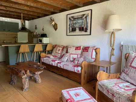 Location appartement à Pra Loup, Appartement spacieux 8 pers, Pra-Loup 1600, balcon