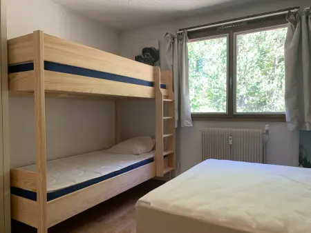 Appartement 8 pers, Pra-Loup 1600, balcon vue pistes : photo 3