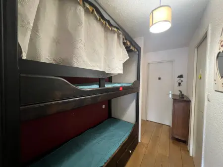 Appartement 8 pers, Pra-Loup 1600, balcon vue pistes : photo 9