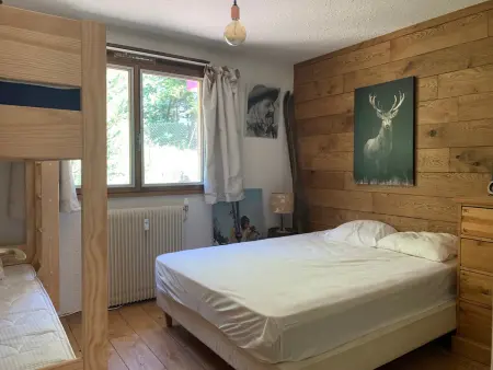 Appartement 8 pers, Pra-Loup 1600, balcon vue pistes : photo 11