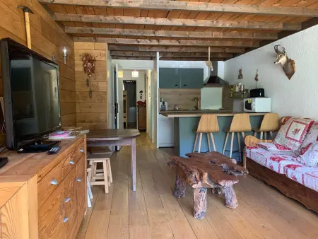 Appartement 8 pers, Pra-Loup 1600, balcon vue pistes : photo 12