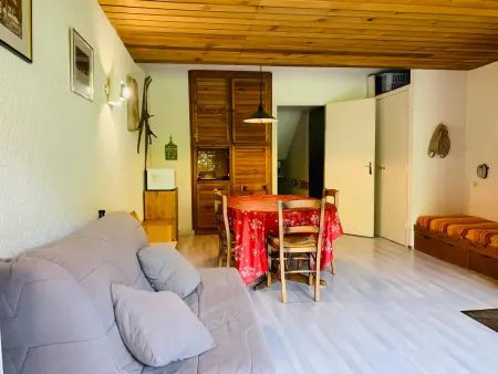 Location appartement à Pra Loup, Appartement 2 pièces, terrasse sud, accès pistes, 6 personnes