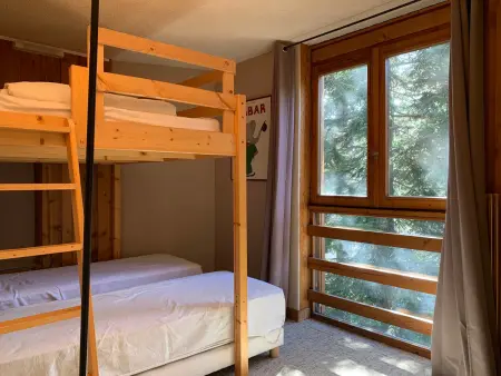 Appt 3 pièces 7 pers, balcon d'angle Est-Sud à Pra-Loup : photo 4