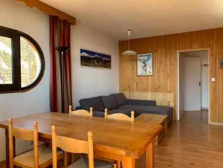 Appartement 6 pers, balcon vue montagne, 100m des pistes : photo 2