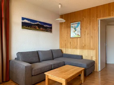 Appartement 6 pers, balcon vue montagne, 100m des pistes : photo 7