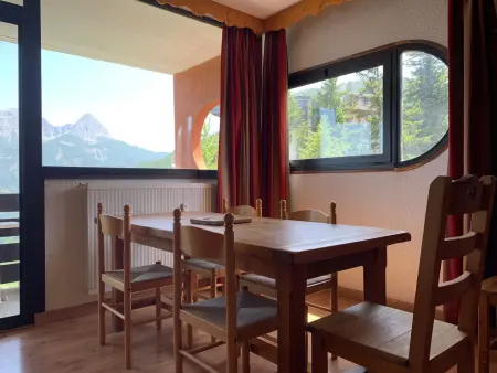 Appartement 6 pers, balcon vue montagne, 100m des pistes : photo 10