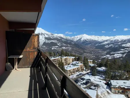 Appartement 6 pers, balcon vue montagne, 100m des pistes : photo 13