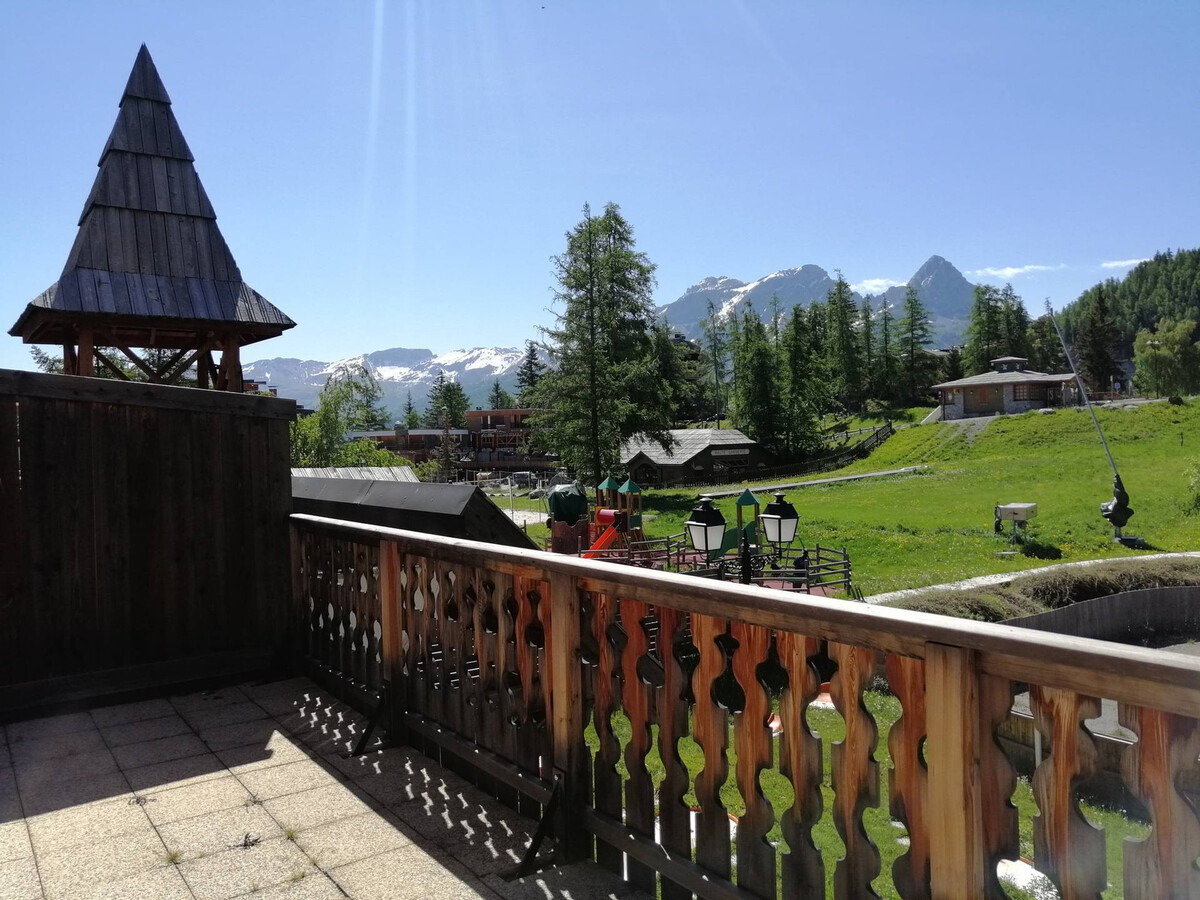 Appartement 6 pers Pra-Loup, terrasse sud vue pistes - Photo 11