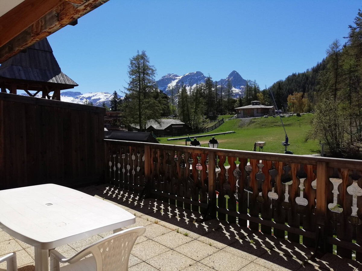 Appartement 6 pers Pra-Loup, terrasse sud vue pistes - Photo 12