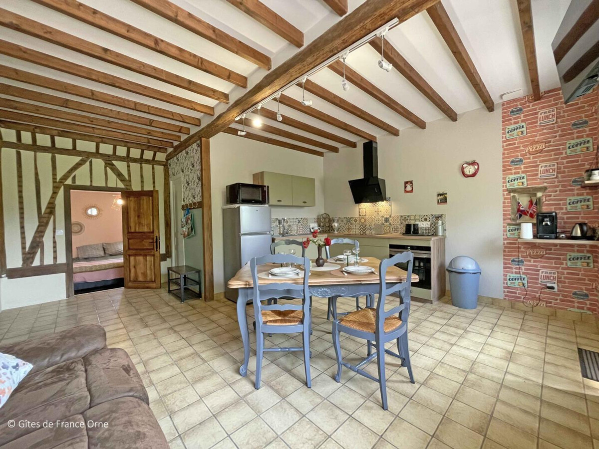 Gîte en pierre plain pied, jardin 800 m² à Mantilly - Photo 4