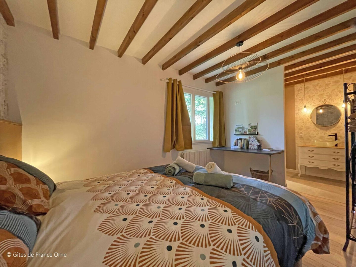 Gîte en pierre plain pied, jardin 800 m² à Mantilly - Photo 13