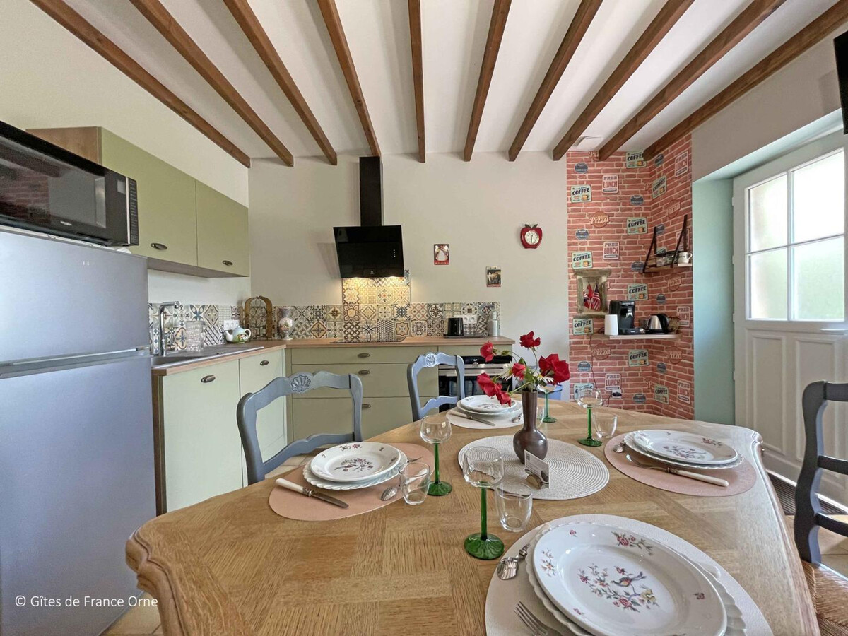 Gîte en pierre plain pied, jardin 800 m² à Mantilly - Photo 18