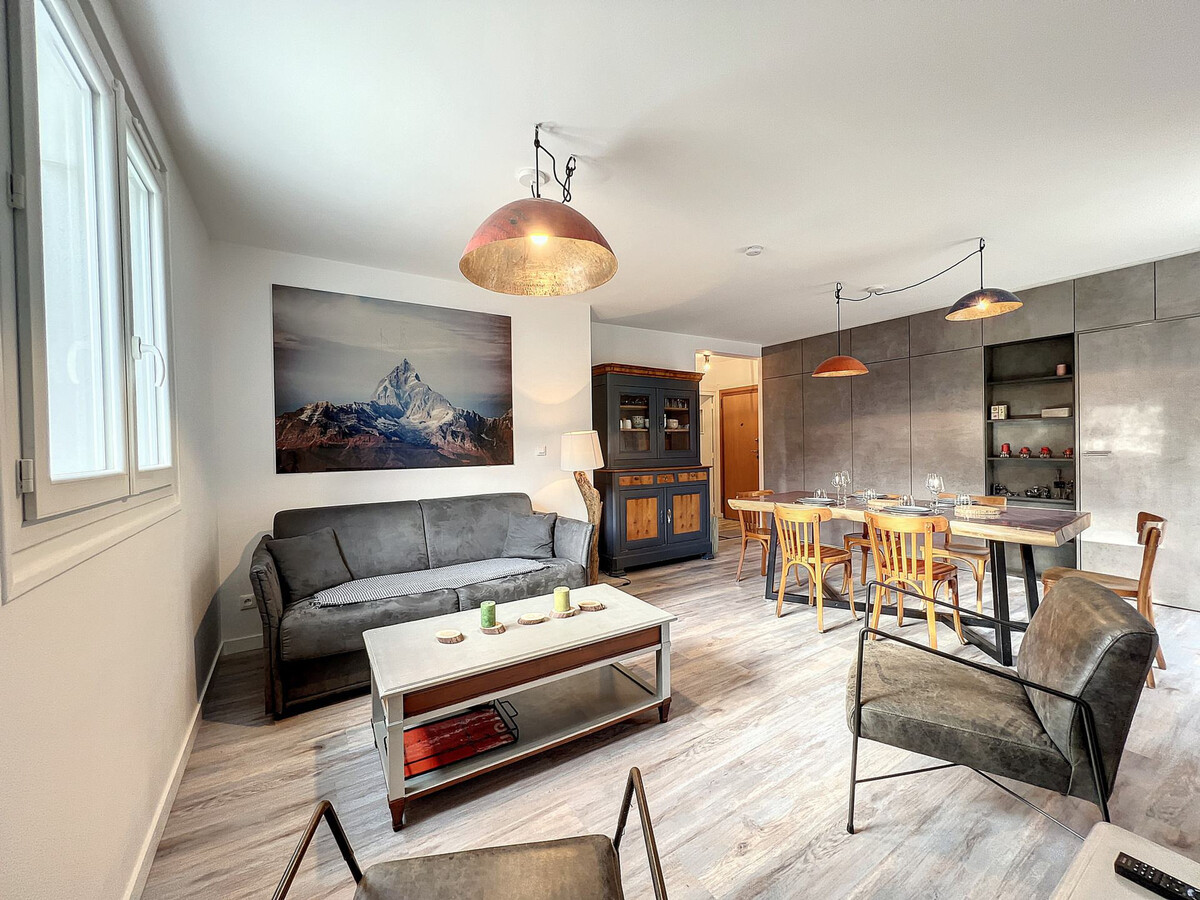 Appartement Chamonix vue Mont-Blanc, 63 m², 6 pers - Photo 3