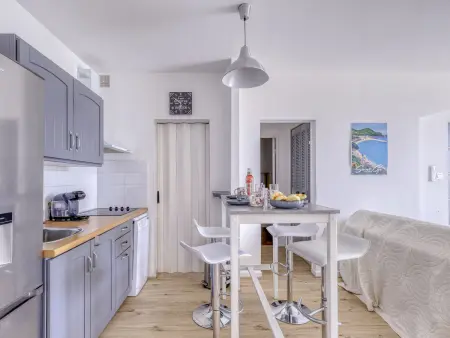 Appartement rénové avec terrasse vue mer, La Madrague : photo 9
