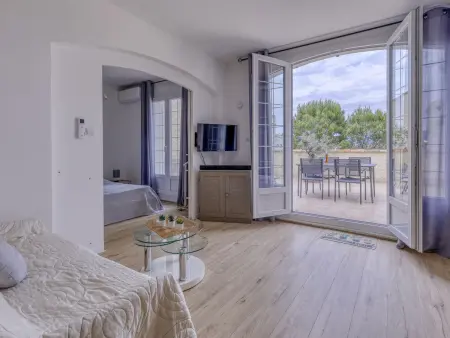 Appartement rénové avec terrasse vue mer, La Madrague : photo 15