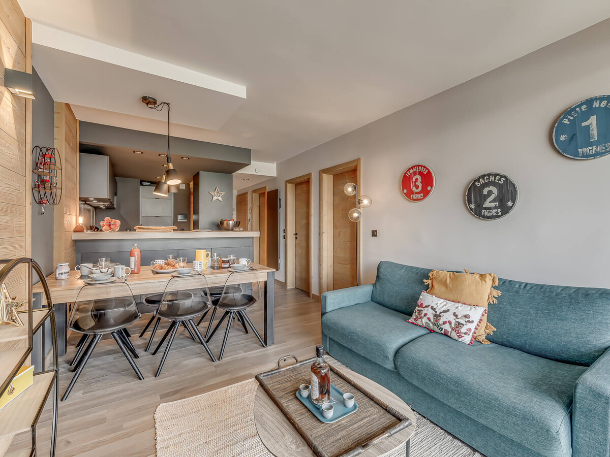 Étoile d'Or : Appartement 4* balcon sud à Tignes - Photo 10