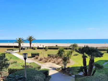 Location appartement à Canet en Roussillon, Canet-en-Roussillon - T2 moderne 4 pers, accès direct plage, terrasse vue mer