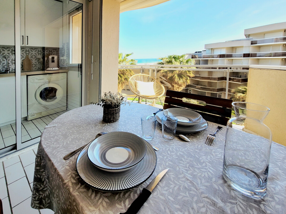 Studio 28m² vue mer à Canet-en-Roussillon, 4 pers - Photo 2