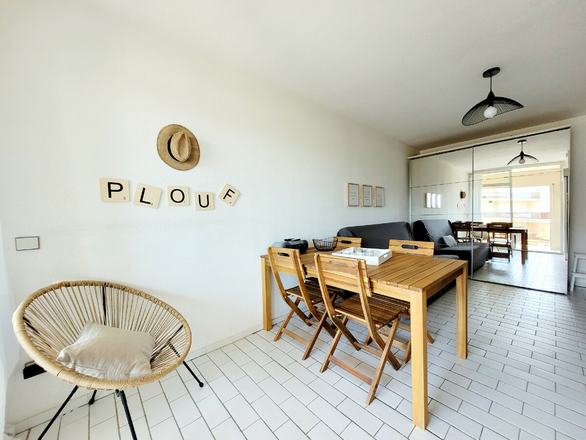 Studio 28m² vue mer à Canet-en-Roussillon, 4 pers - Photo 4