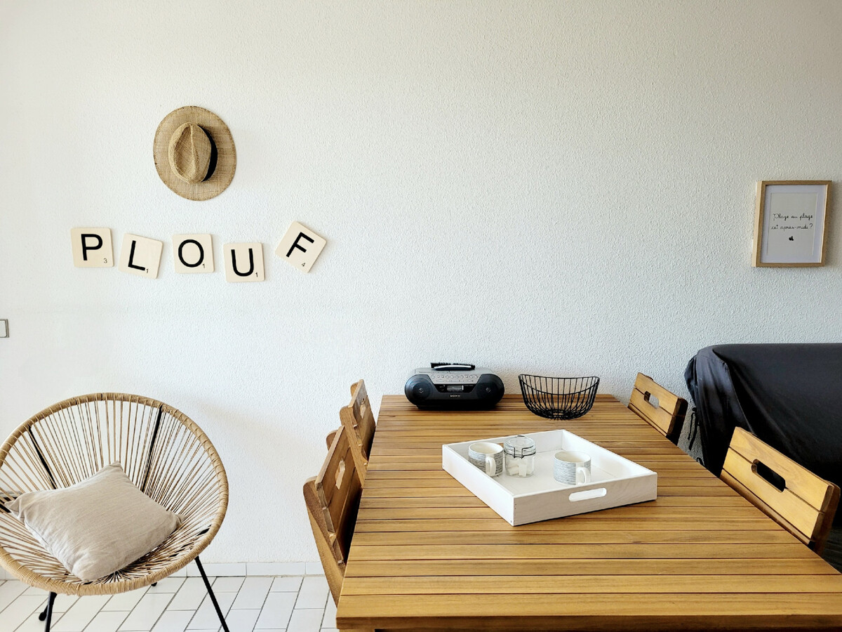 Studio 28m² vue mer à Canet-en-Roussillon, 4 pers - Photo 7