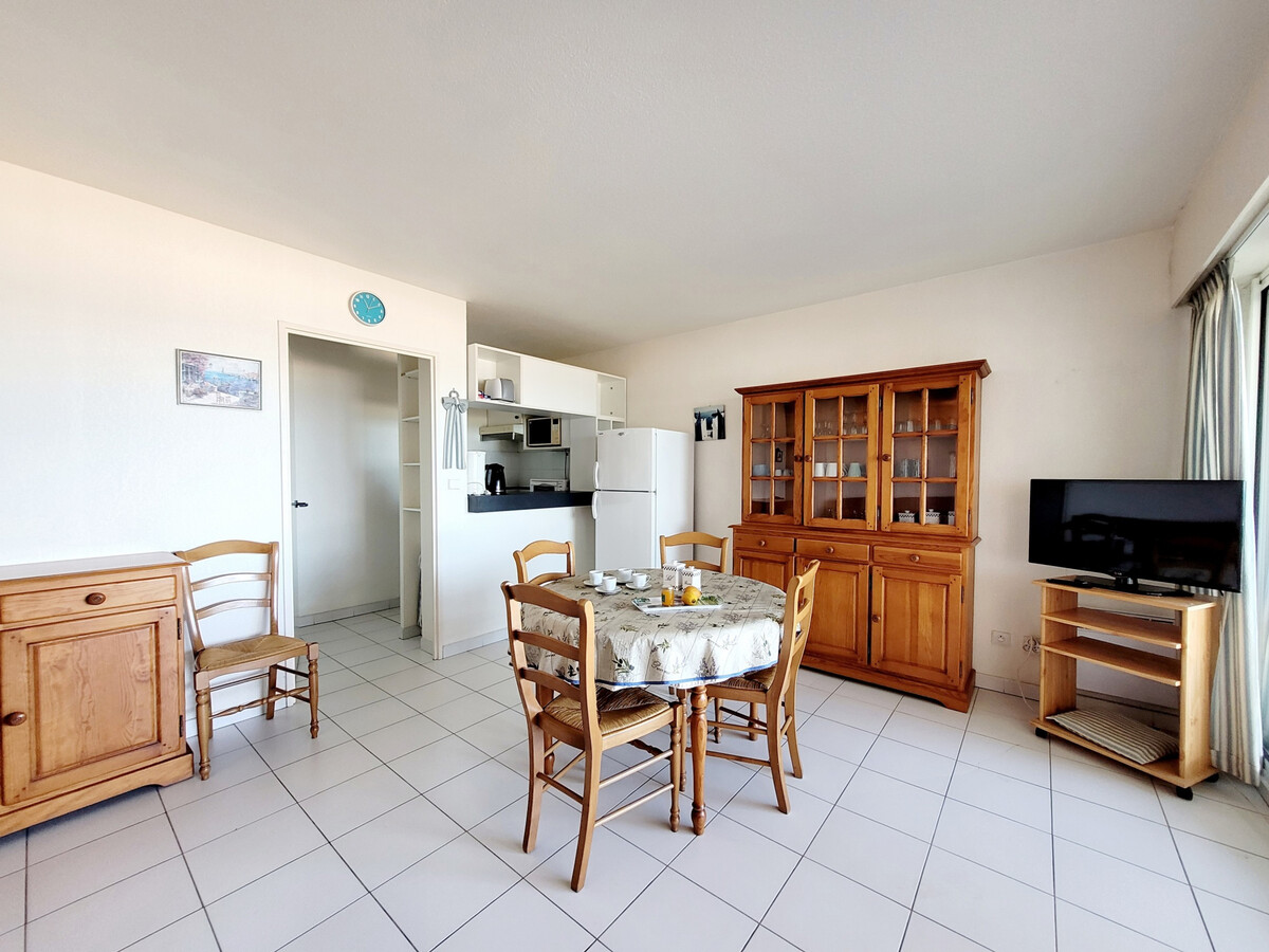 T2 cabine 46m² vue mer, piscine et parking à Canet - Photo 3
