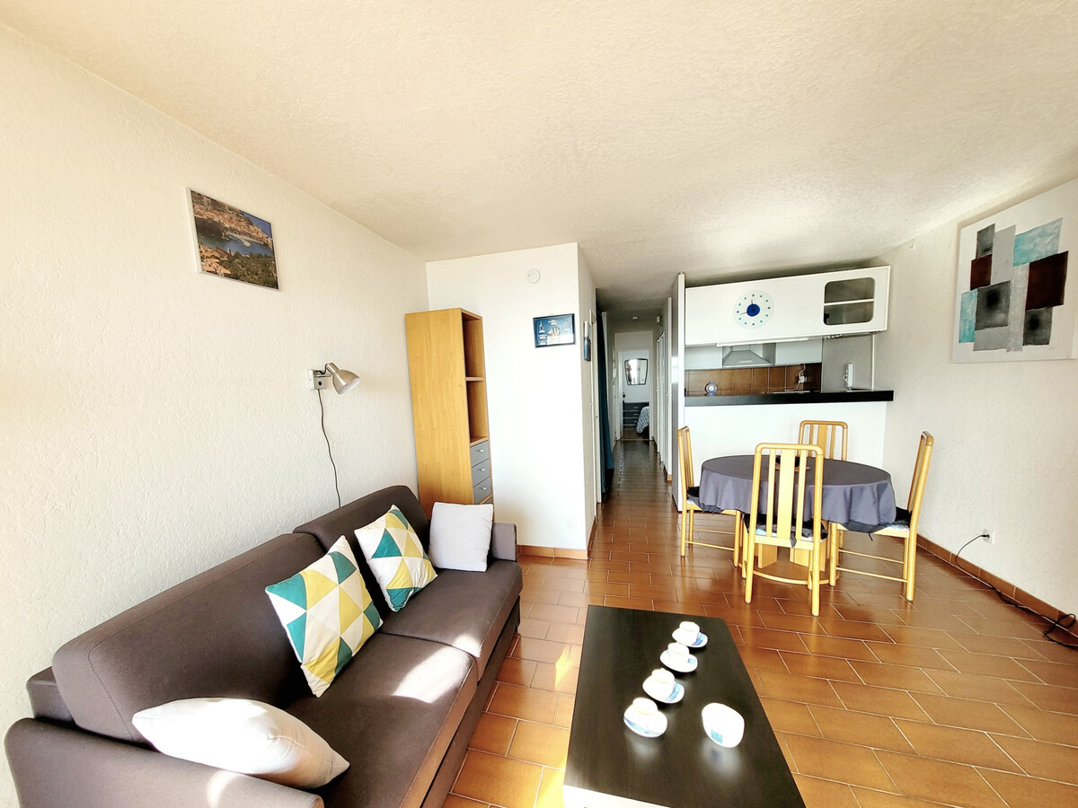 T2 Alcôve Canet-en-Roussillon, loggia vue mer - Photo 8