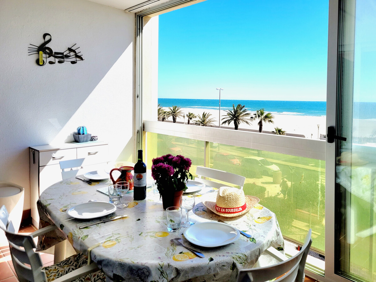 T2 traversant 41m² vue mer et Canigou - Plage à pied - Photo 2
