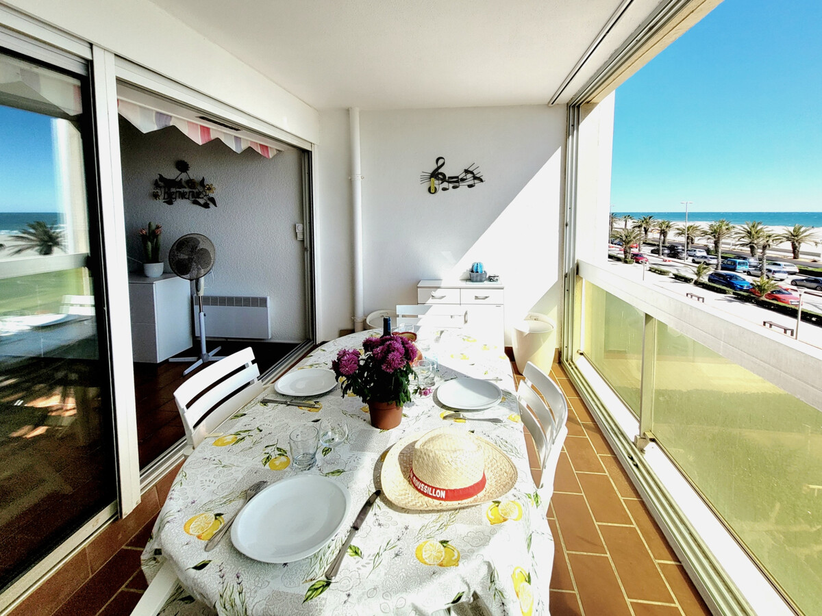 T2 traversant 41m² vue mer et Canigou - Plage à pied - Photo 4