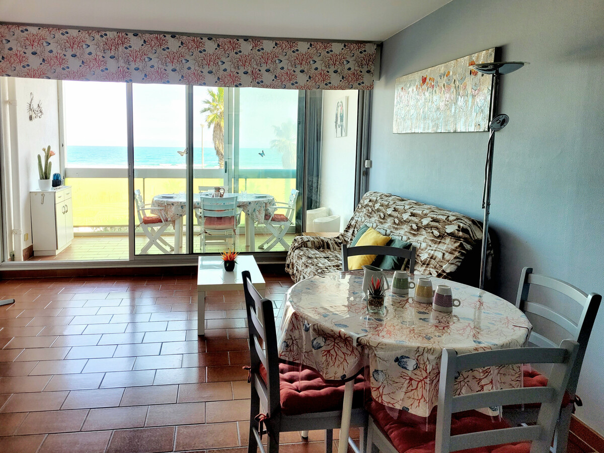 T2 traversant 41m² vue mer et Canigou - Plage à pied - Photo 9