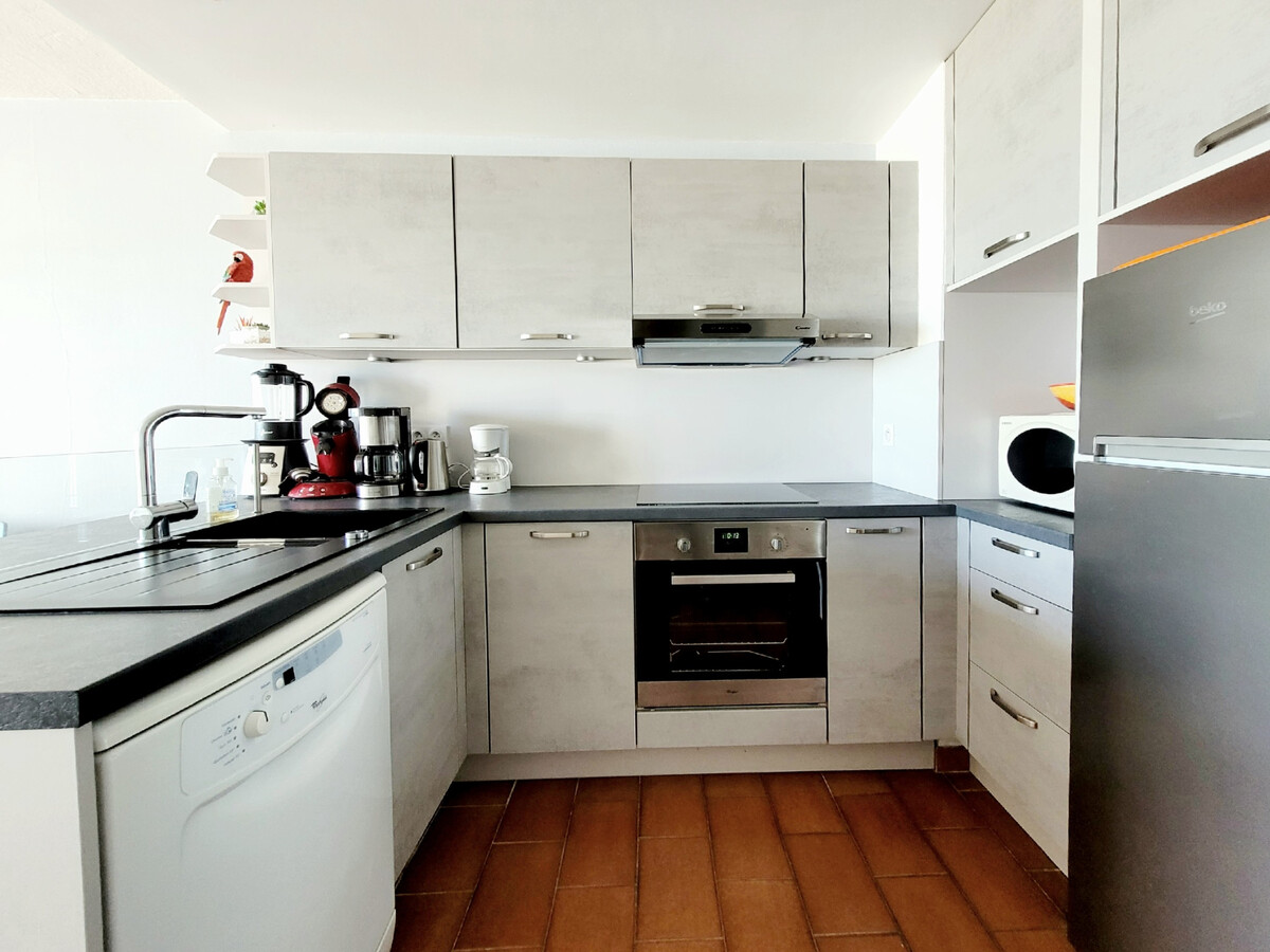 T2 traversant 41m² vue mer et Canigou - Plage à pied - Photo 10